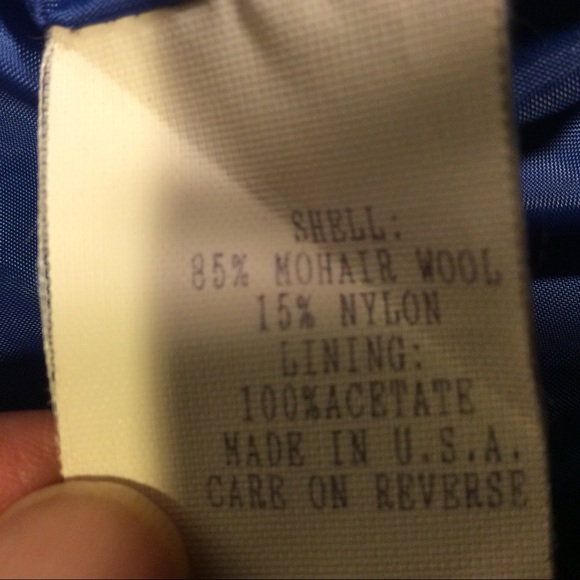 Appleseed’s womens mohair wool coat siz 10 petite vintage USA - Picture 9 of 9